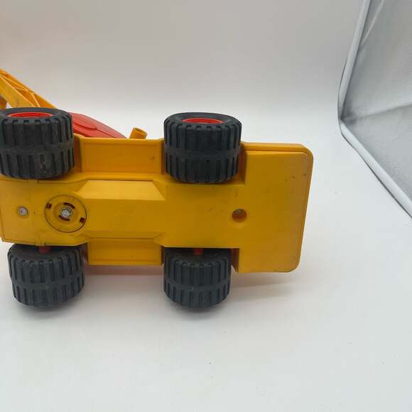 Vintage 1970s Fisher-Price Husky Helpers Shovel Digger #301 w Construction Figur - Picture 11 of 13